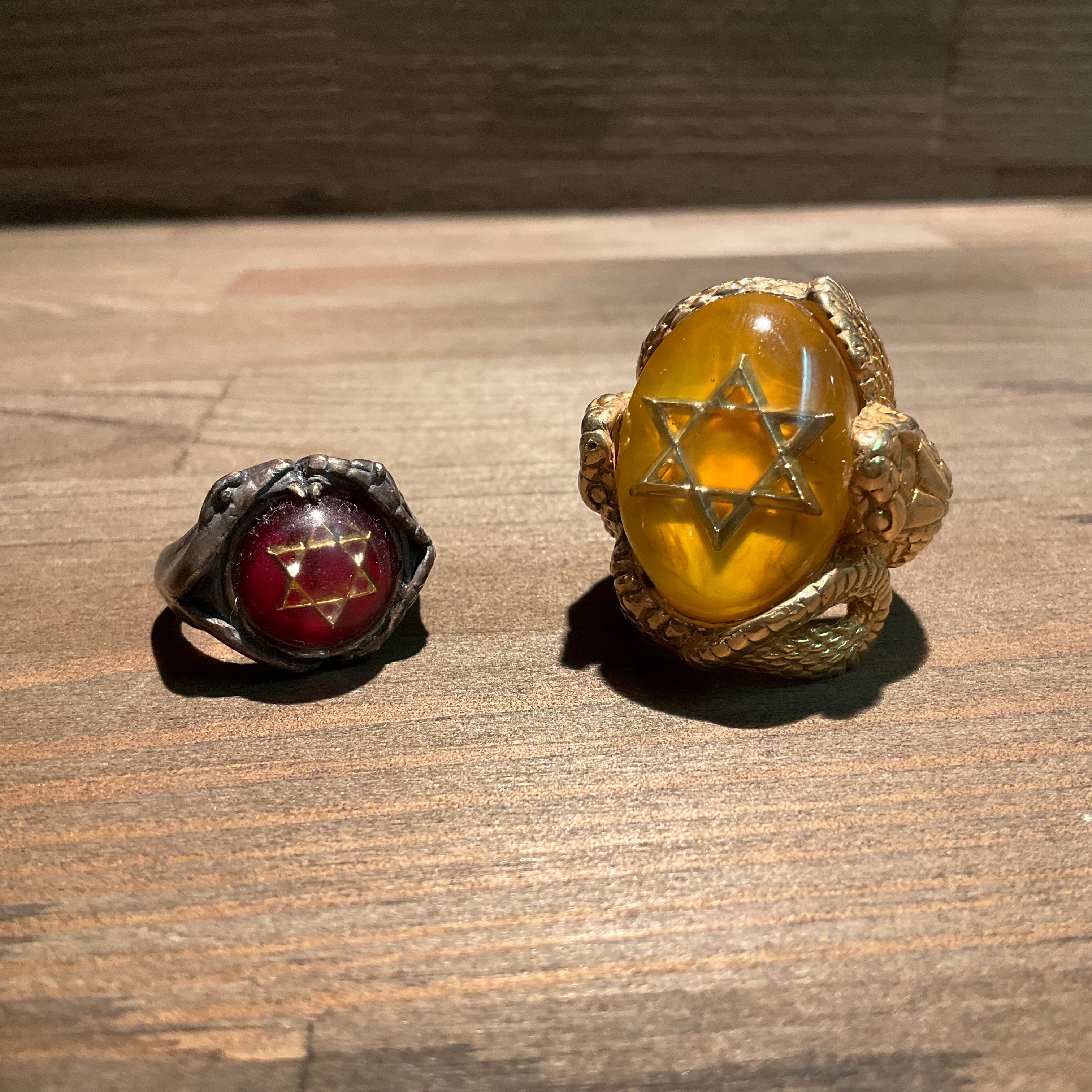 haraKIRI ハラキリ 六芒星 リング Gold SilverJewelry