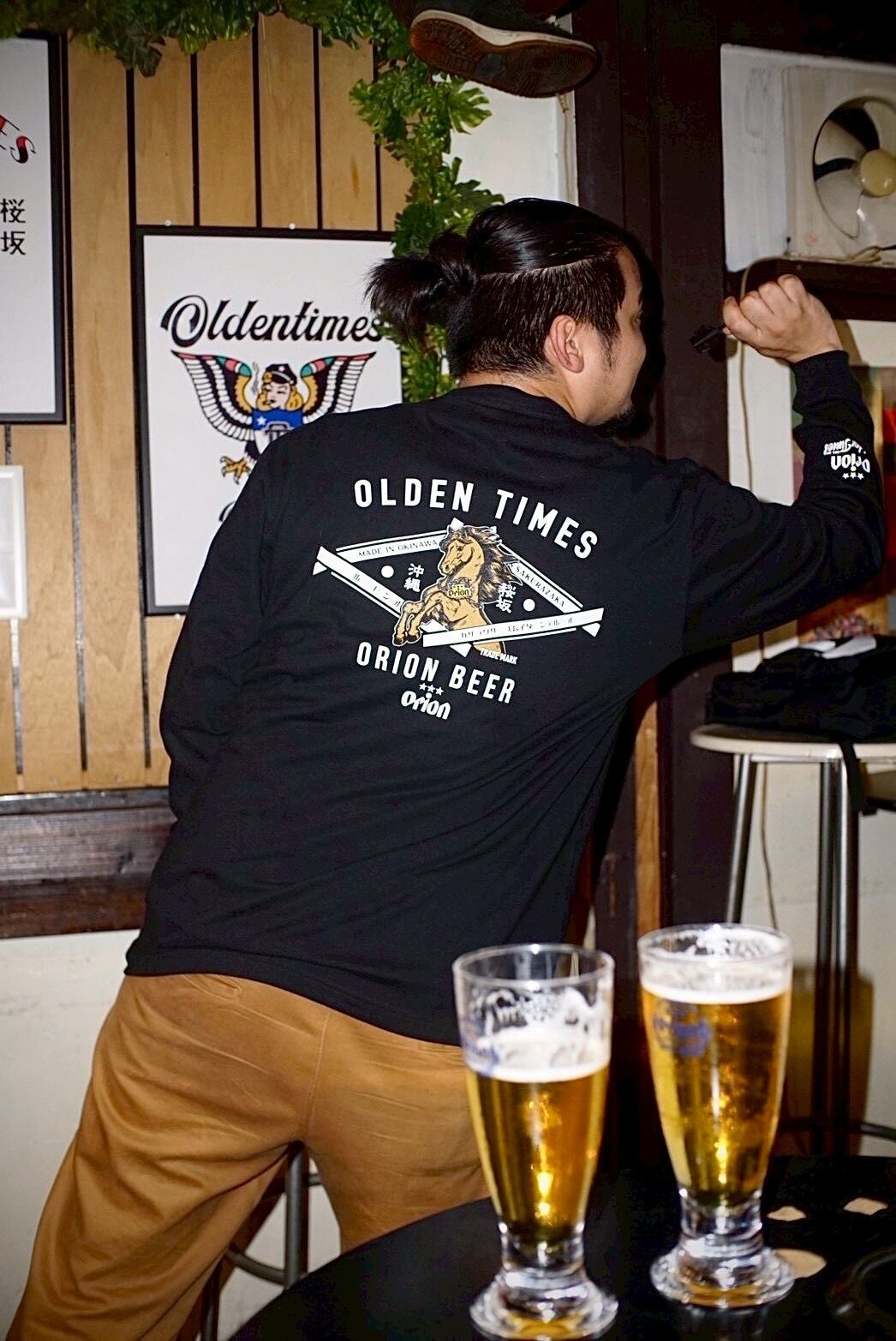 BLACK:170cmXLサイズ着用