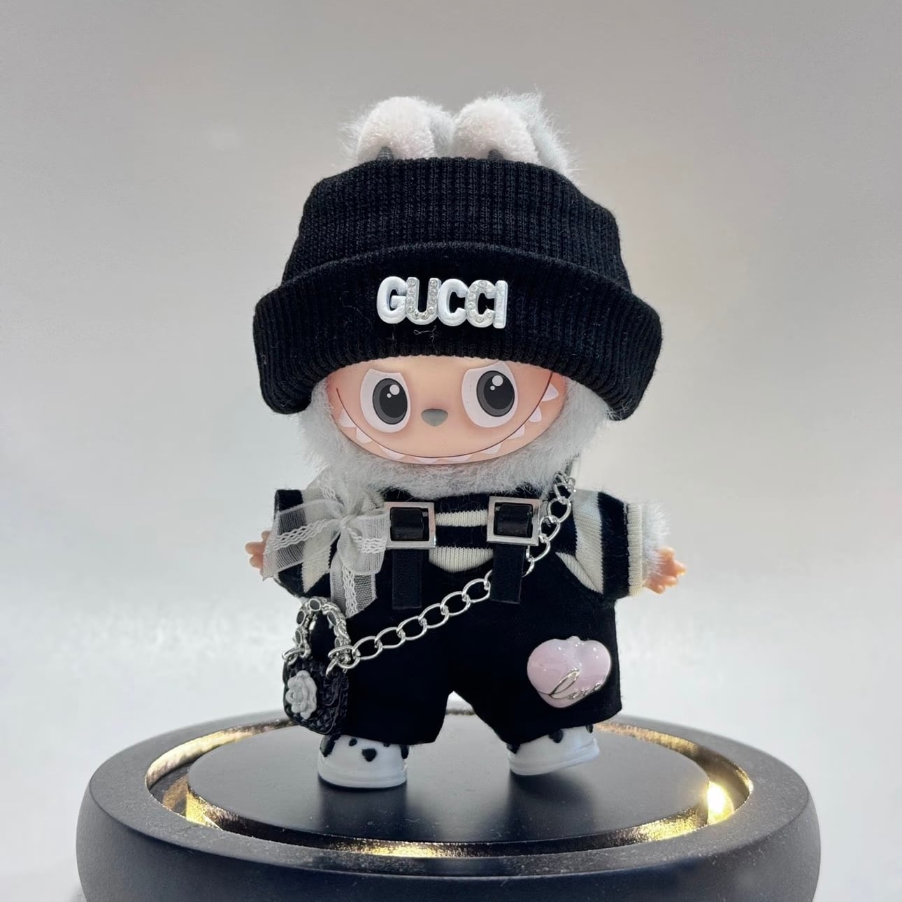 10cmラブブに必須！完成品の上質セット♡10cm labubu ラブブ 4.0