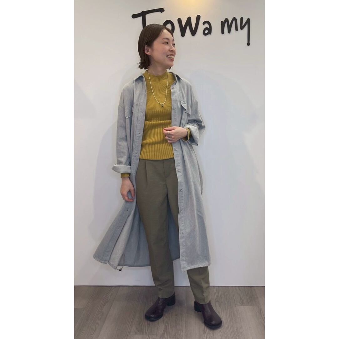 新宿店 162cm  /  着用カラー  l.gry