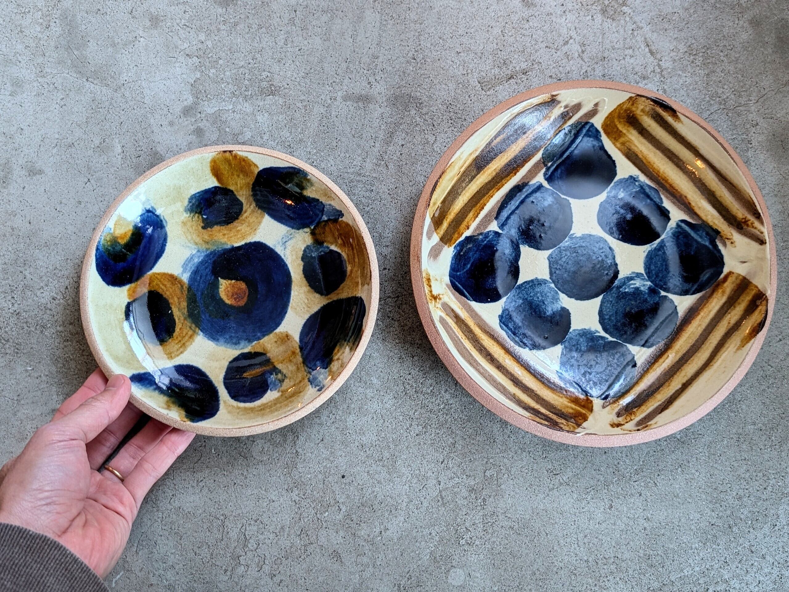 やちむん ちゃんぷるー皿・小 ／ リング | 一翠窯 | inoya | Basic