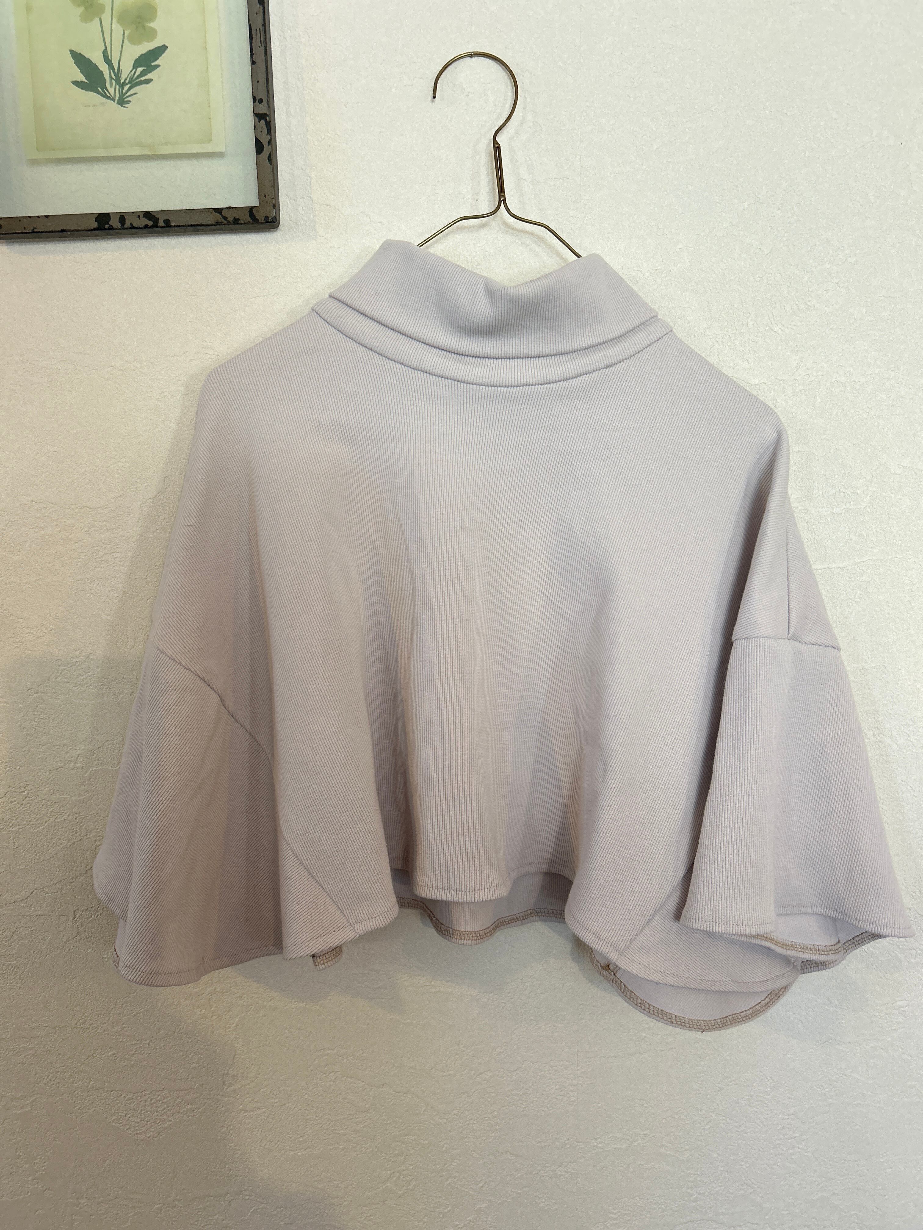 コットンリブピンクベージュ