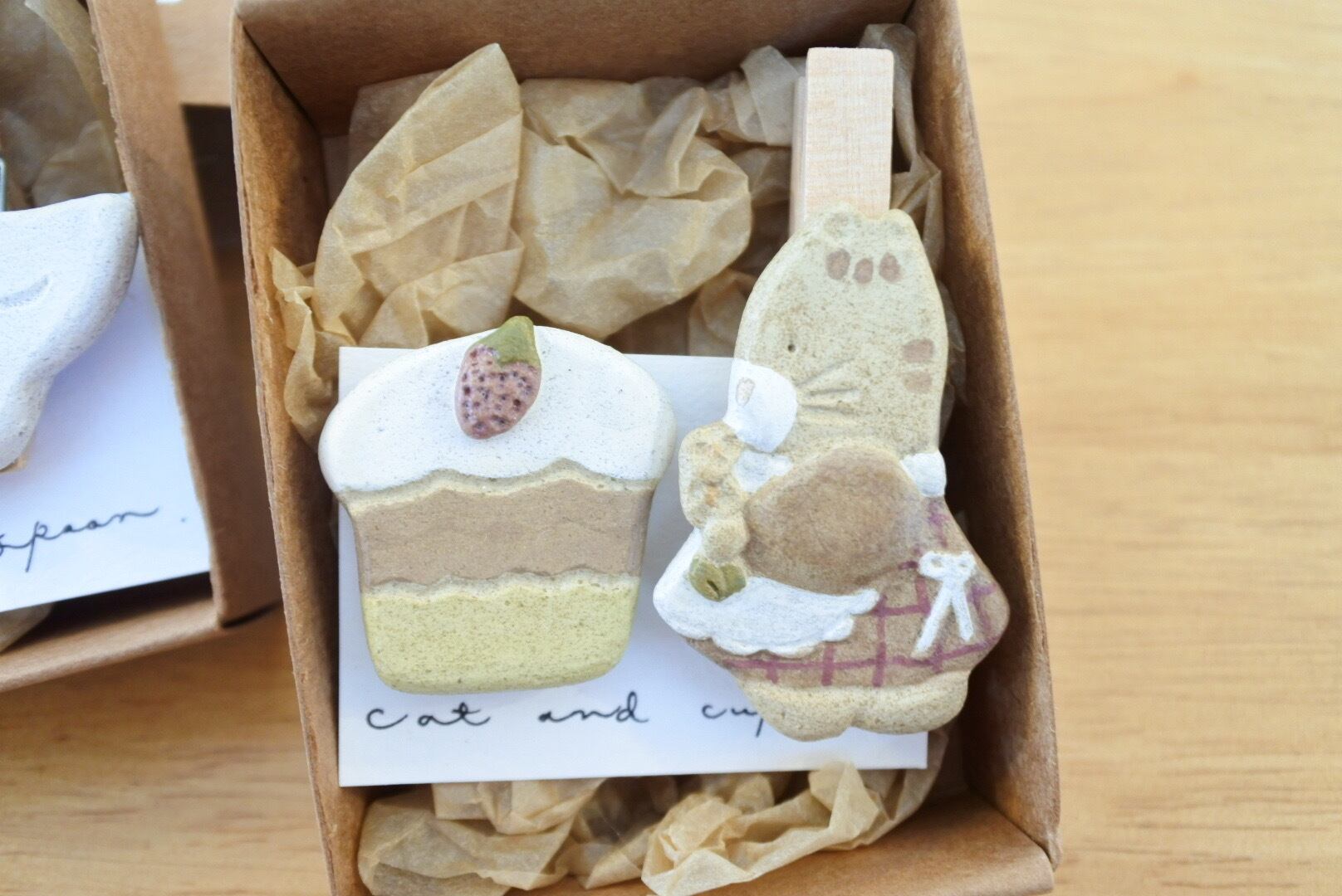 ねこ&カップケーキ