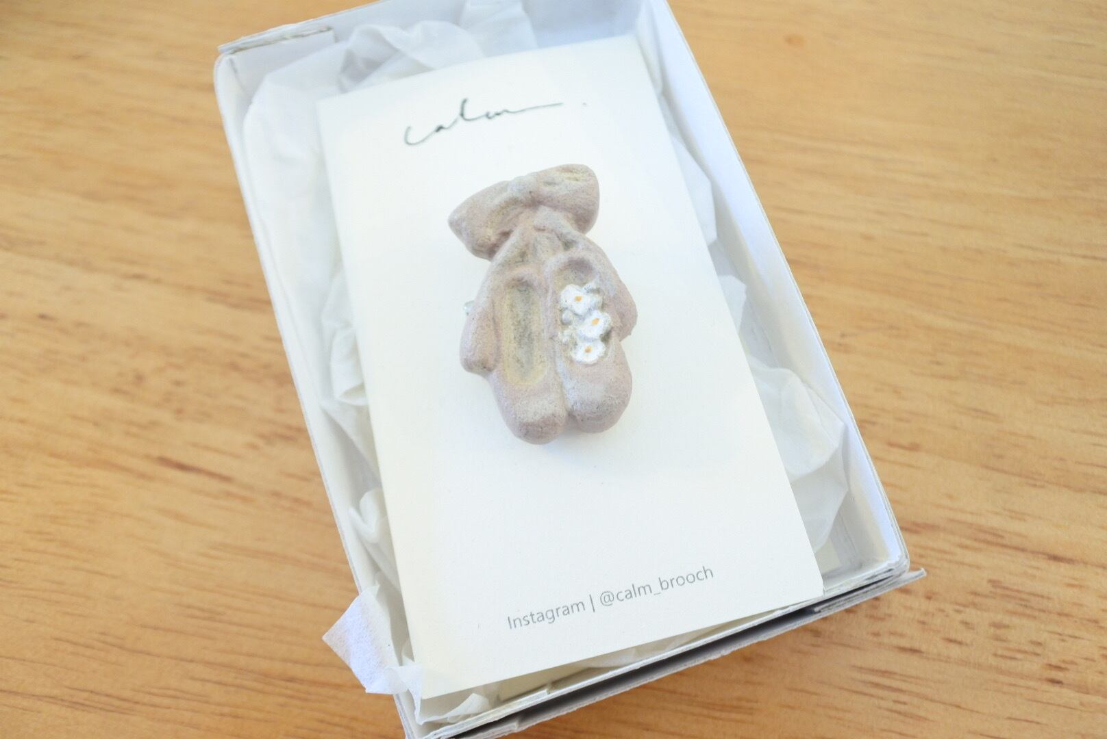 花踊るバレエシューズ