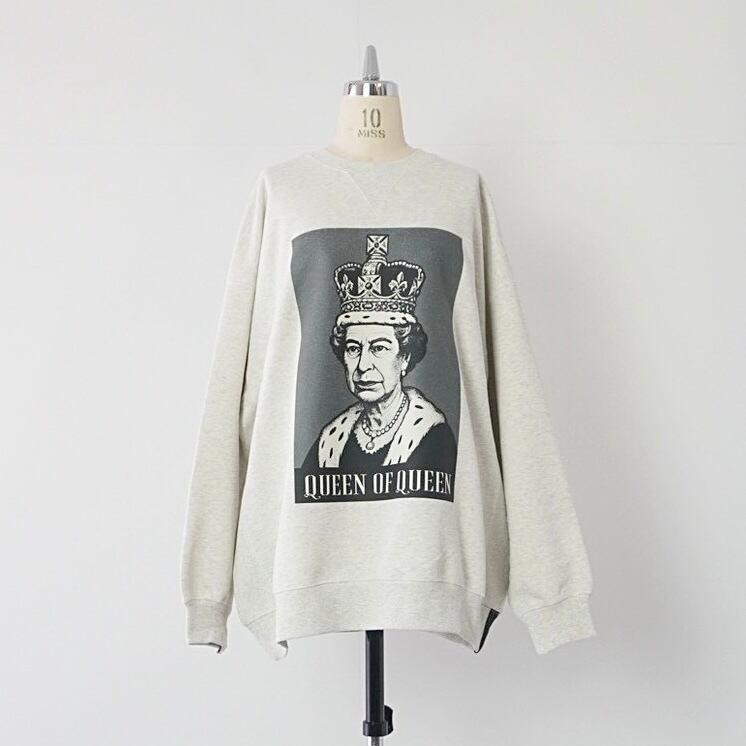 Thomas Magpie BIG Sweat QUEEN OF QUEEN【2261837】 | THOMAS MAGPIE