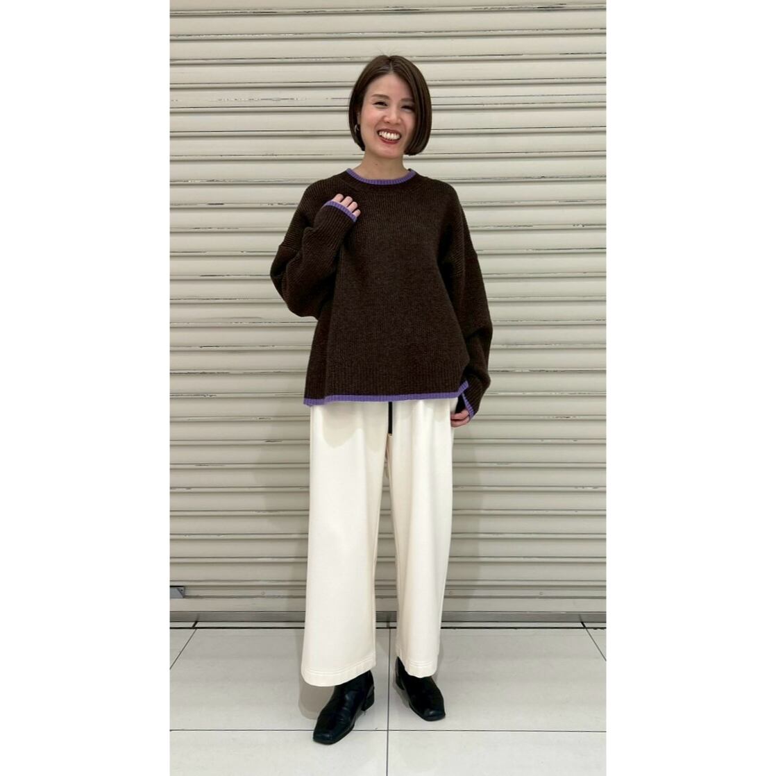 熊本店 156cm  /  着用カラー Brown/Purple