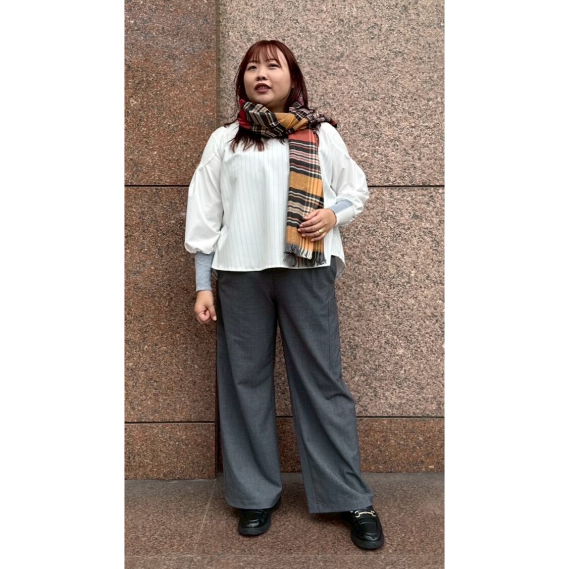 福岡店  165cm  /  着用カラー o/wht