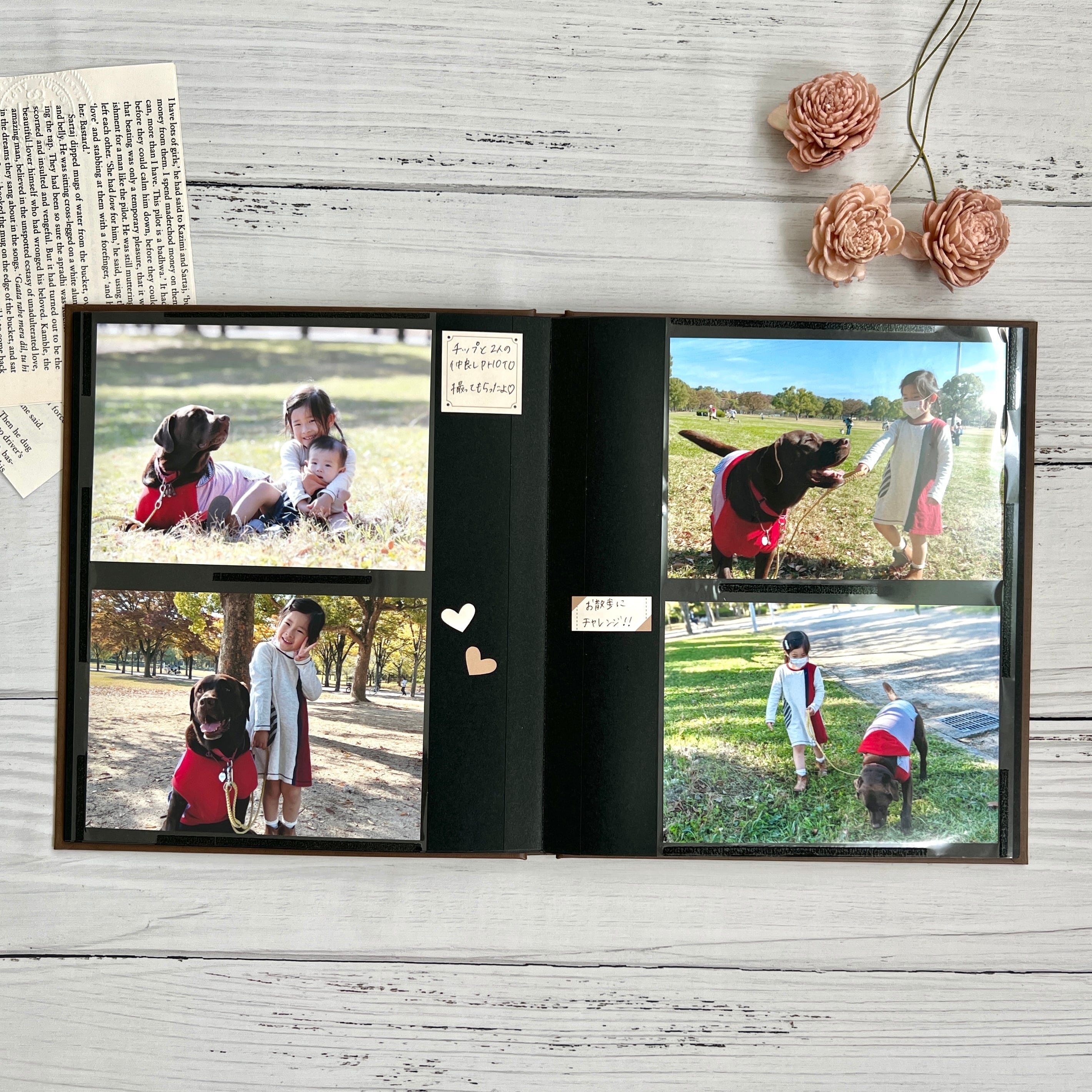 想い出ごとのアルバムに