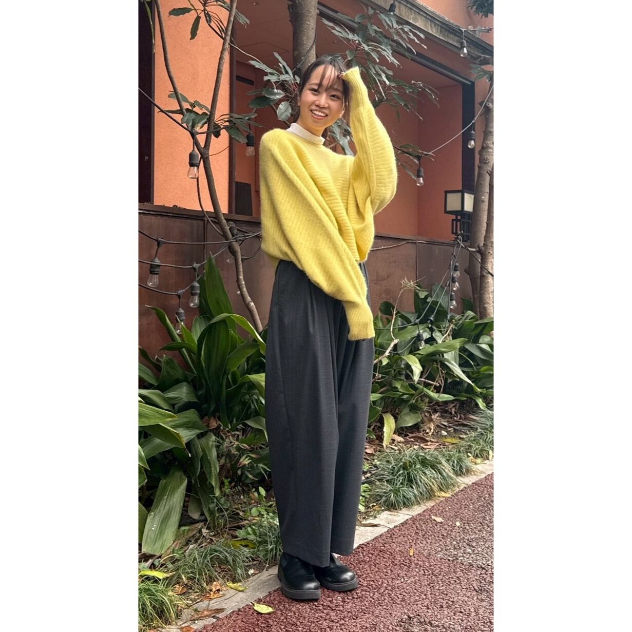 福岡店 163cm  /  着用カラー c.gry