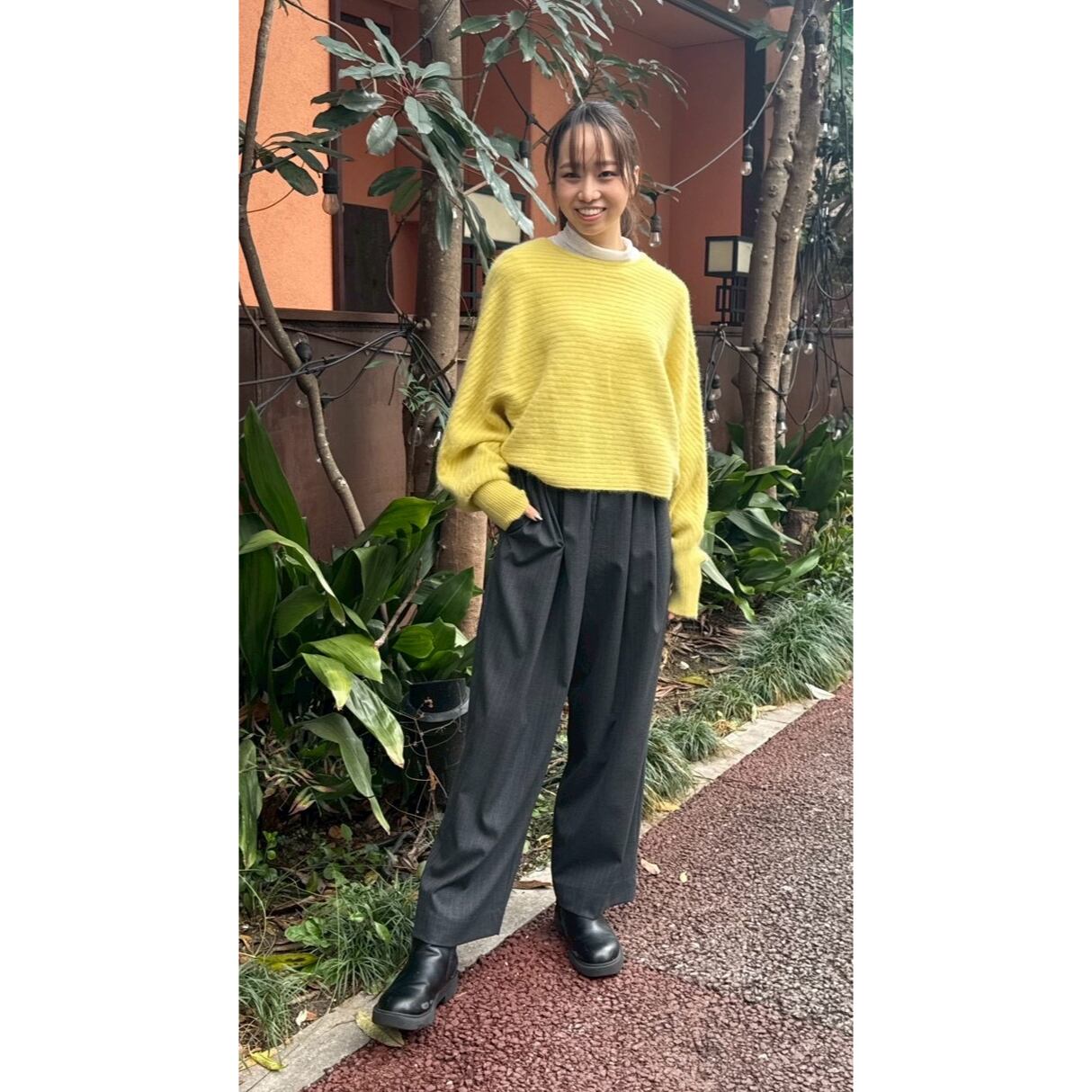 福岡店 163cm  /  着用カラー c.gry