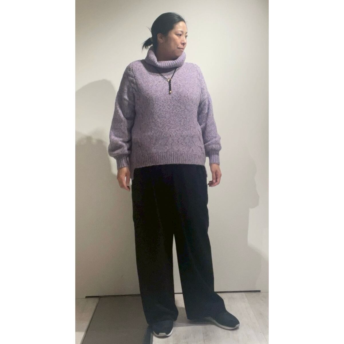 千葉店 167cm  /  着用カラー Purple