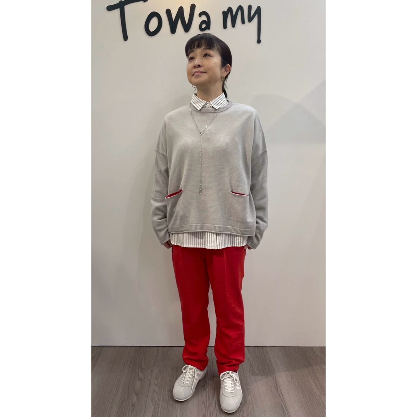 新宿店 150cm  /  着用カラー オフグレー