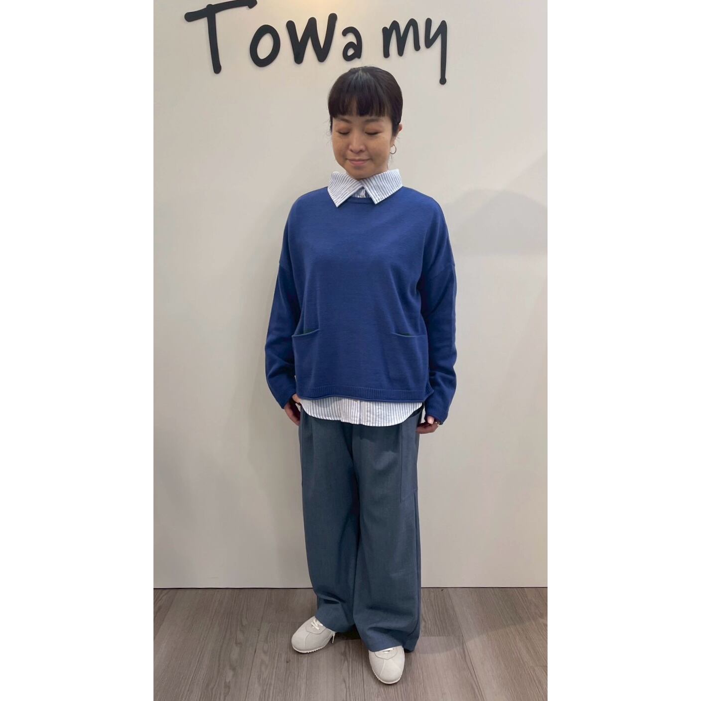 新宿店 150cm  /  着用カラー ブルー