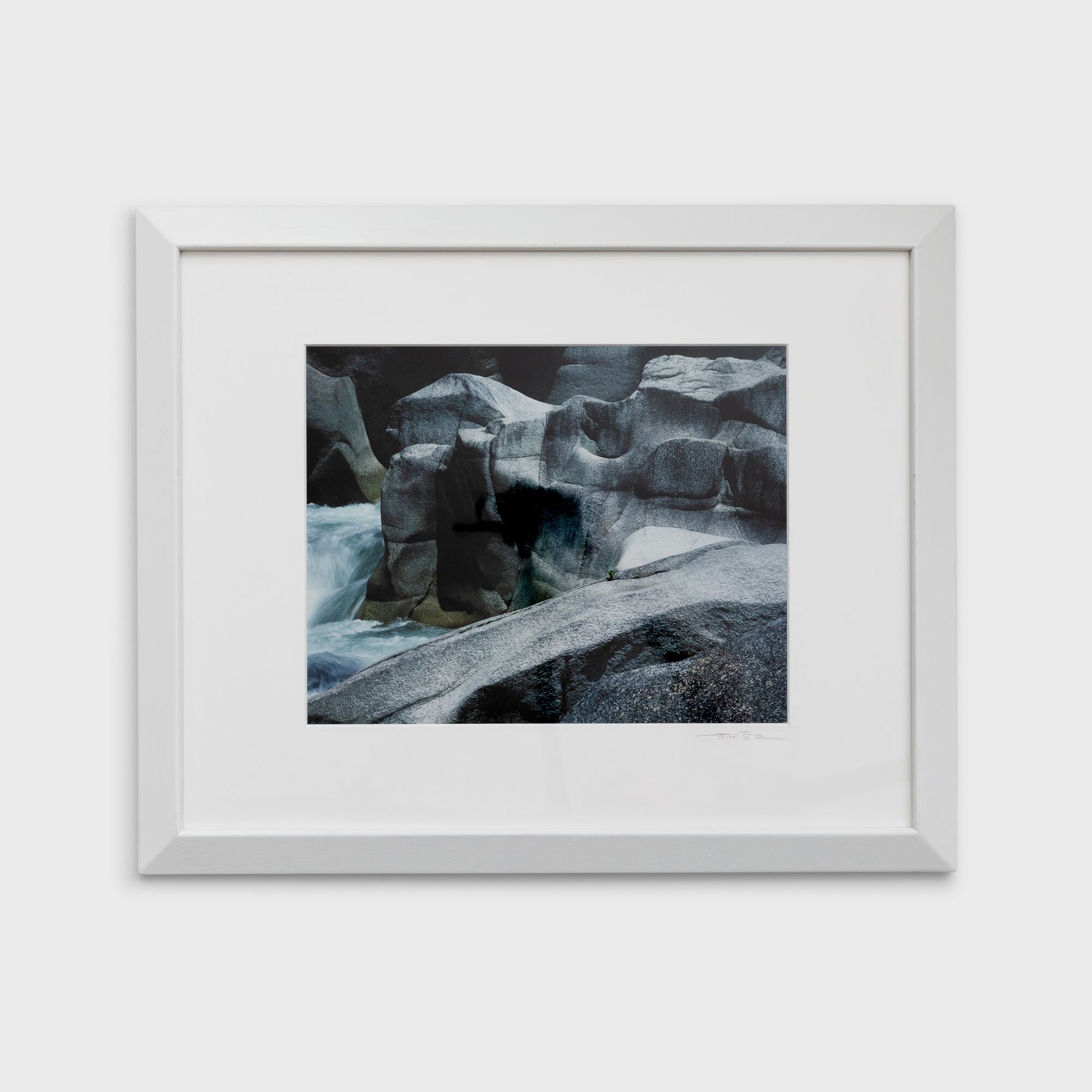 17　石と流れ　山梨県昇仙峡