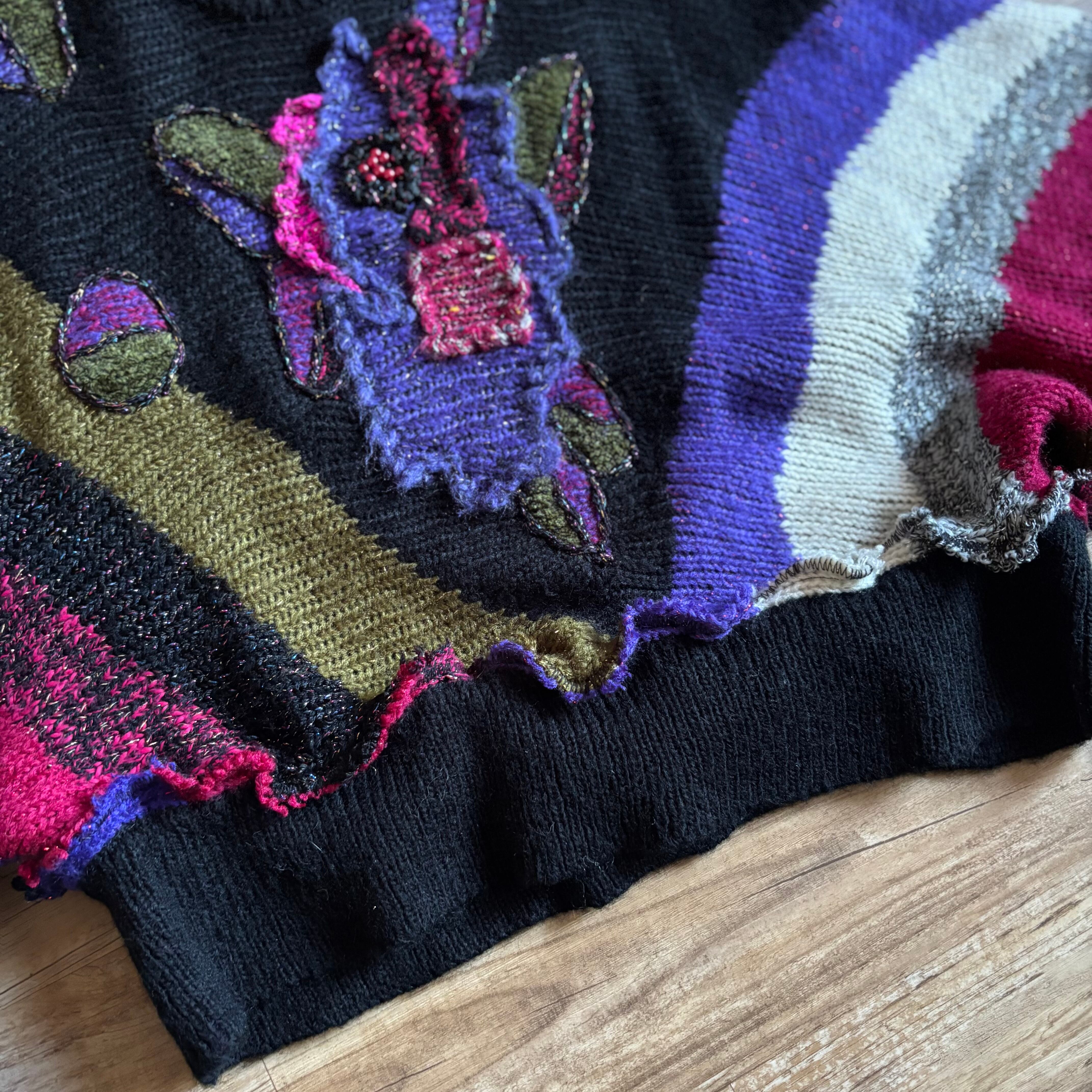 裾リブヨレあり