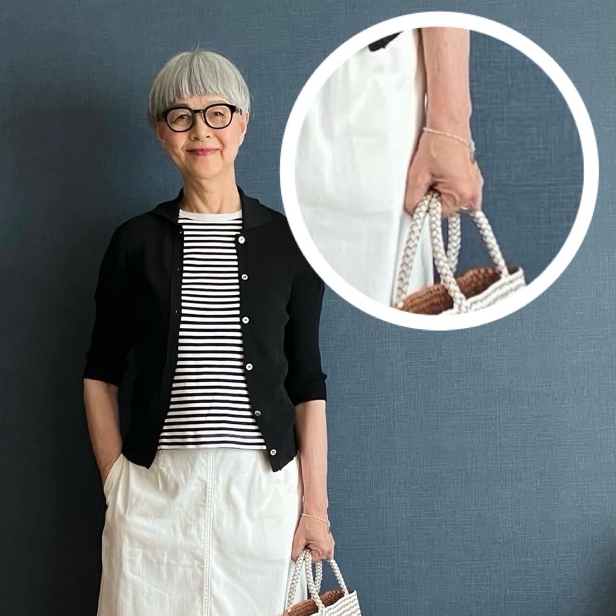 ブレスレットが入るだけでさりげないオシャレに…