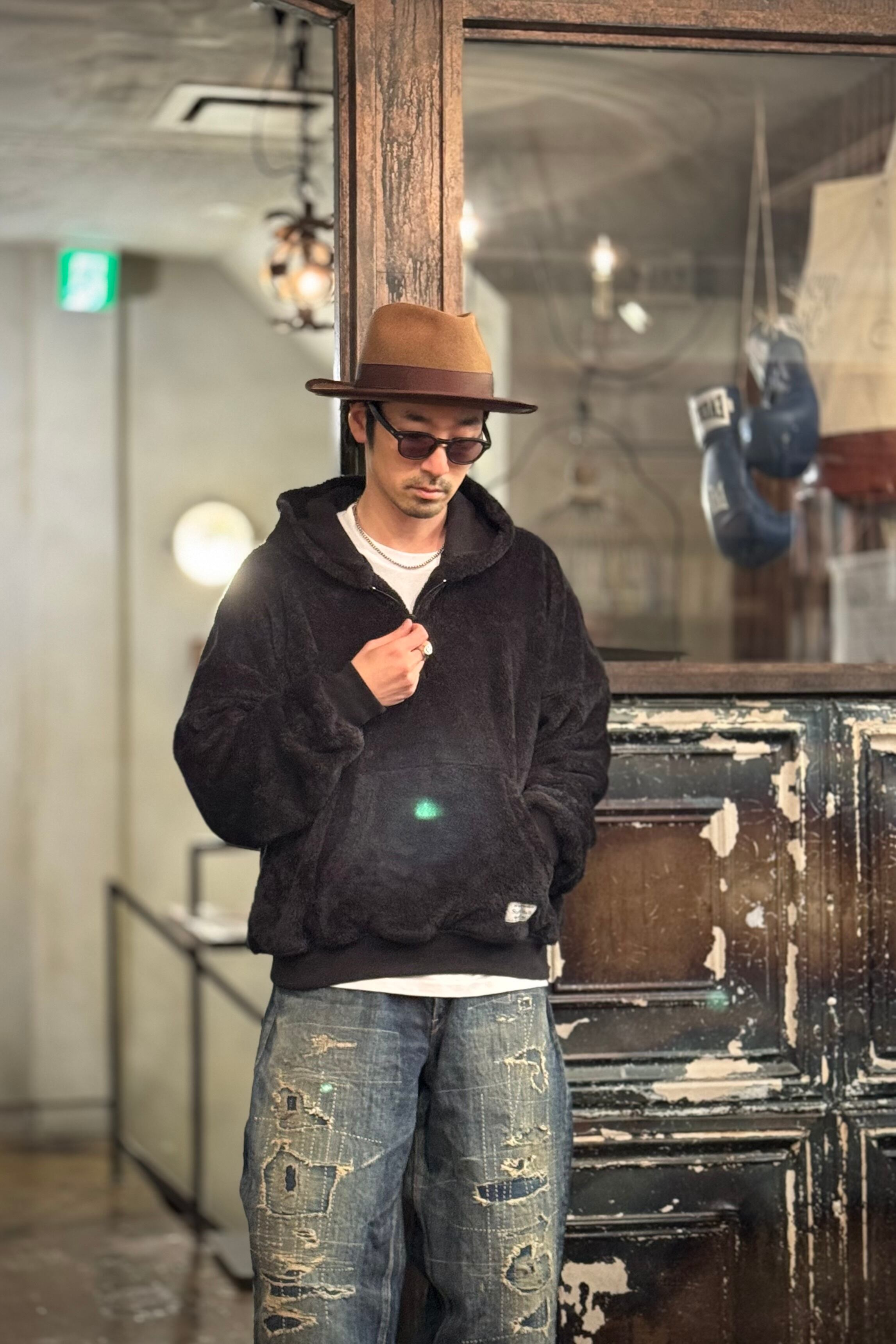 177cm 60kg Lサイズ着用