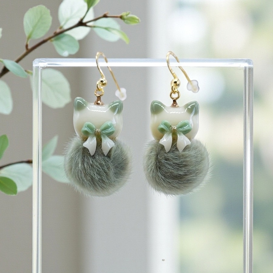 くすみグリーン*濃いめ*