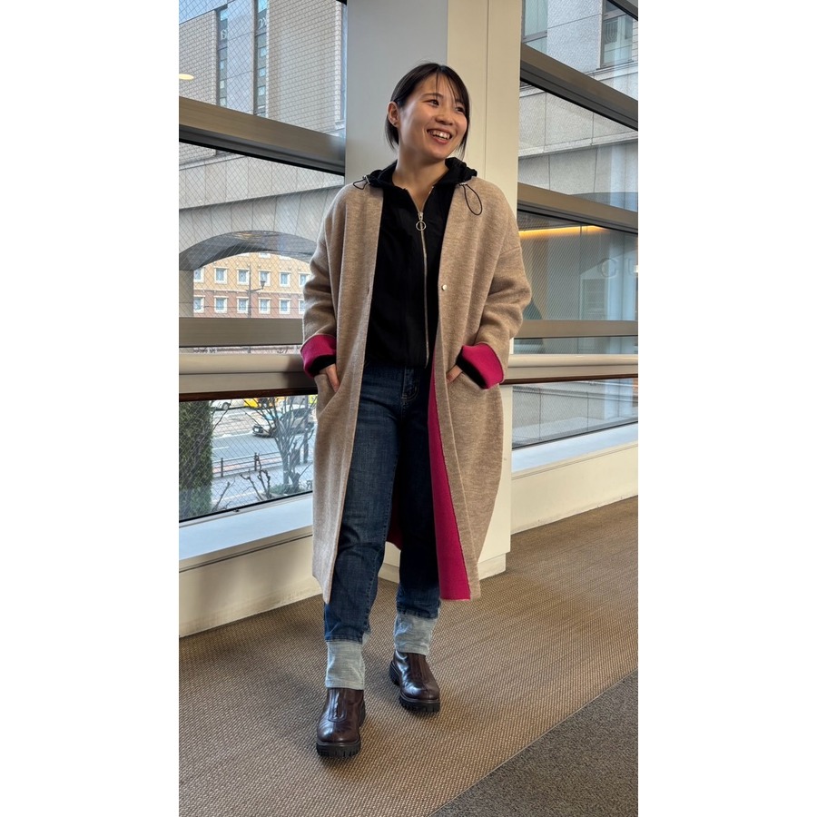 熊本店 149cm  /  着用カラー Beige×O.Pink