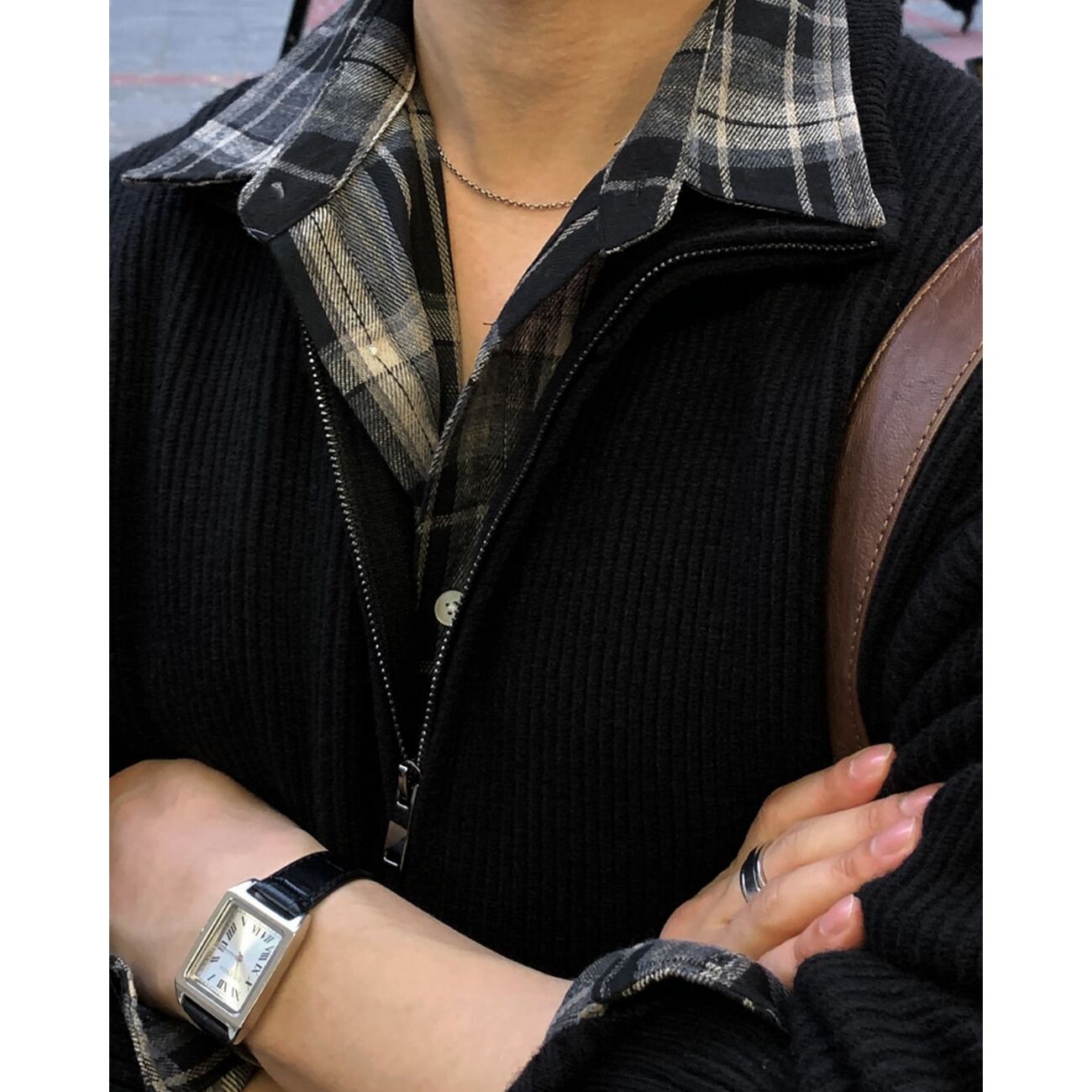 リブジップニット｜Rib Zip Knit 【k125】 | BC369