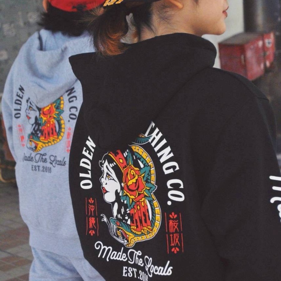 BLACK:164cmMサイズ着用