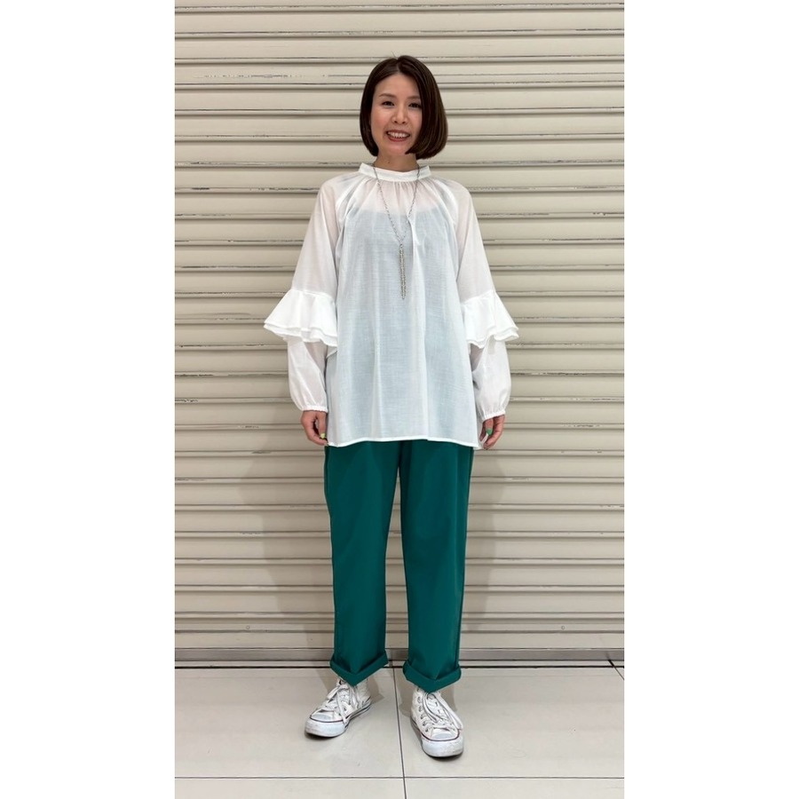 熊本店 156cm  /  着用カラー ビリジアン