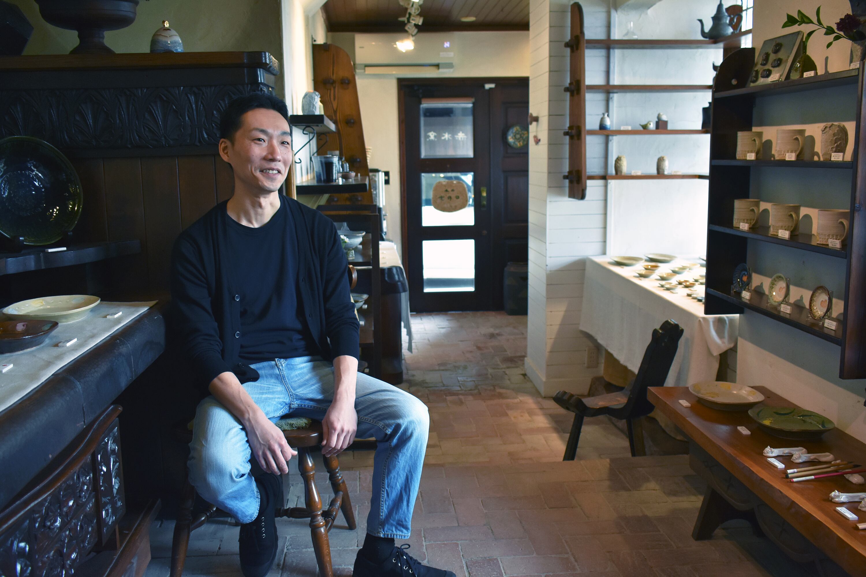 掛け分けマグ Lemon／赤水窯 熊本象 | GALLERY唐重