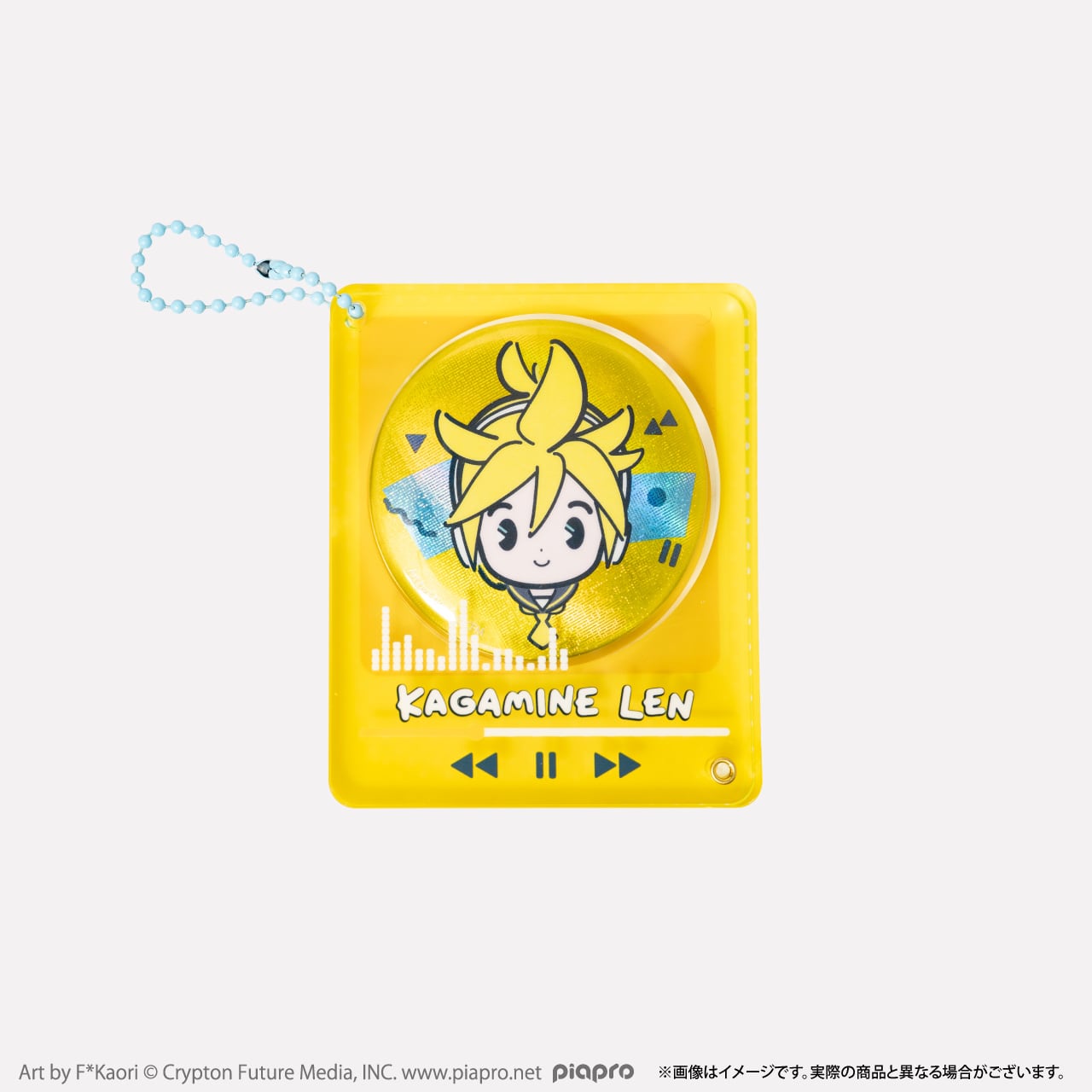 アクリル缶バッジケース グリッター缶バッジセット（鏡音レン） OACC
