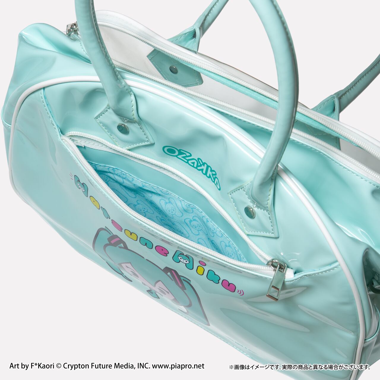 VocaLoid メロディカ 専用ケース付 エナメルぬいキャリーバッグ（初音ミク） OENBC-PC-HM | OZaKKa