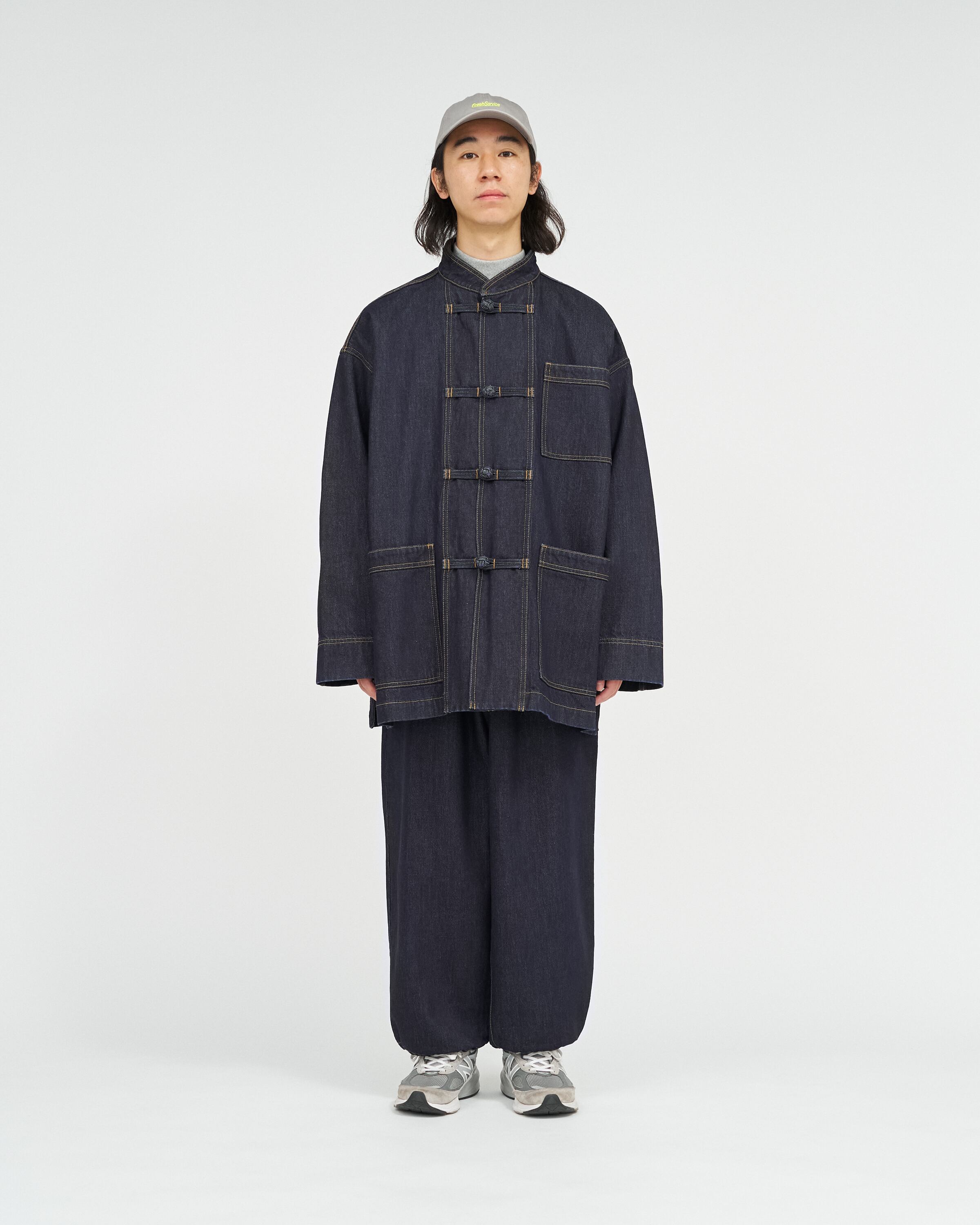 FreshService｜CORPORATE DENIM EASY PANTS / ONE WASH | 眠家