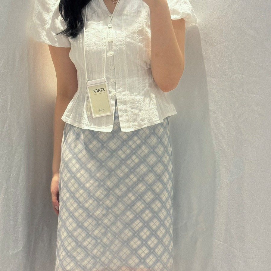 160cm スカイブルー S着用