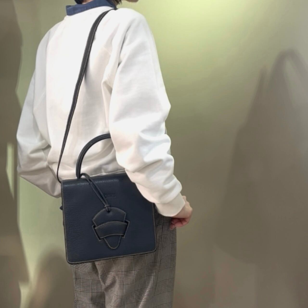 LOEWE】2294 名門レザーメゾン。ロエベ スペイン製 2WAYレザー