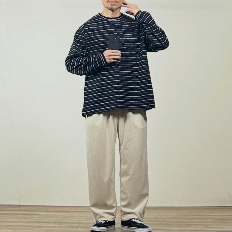 26SS》【STILL BY HAND】STRIPED LONG SLEEVE スティルバイハンド
