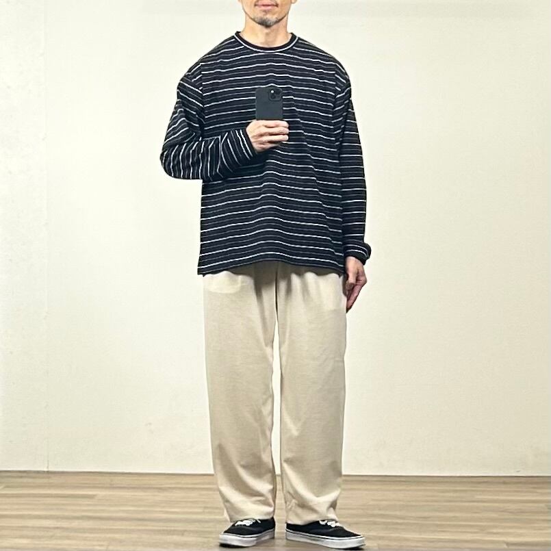 26SS》【STILL BY HAND】STRIPED LONG SLEEVE スティルバイハンド