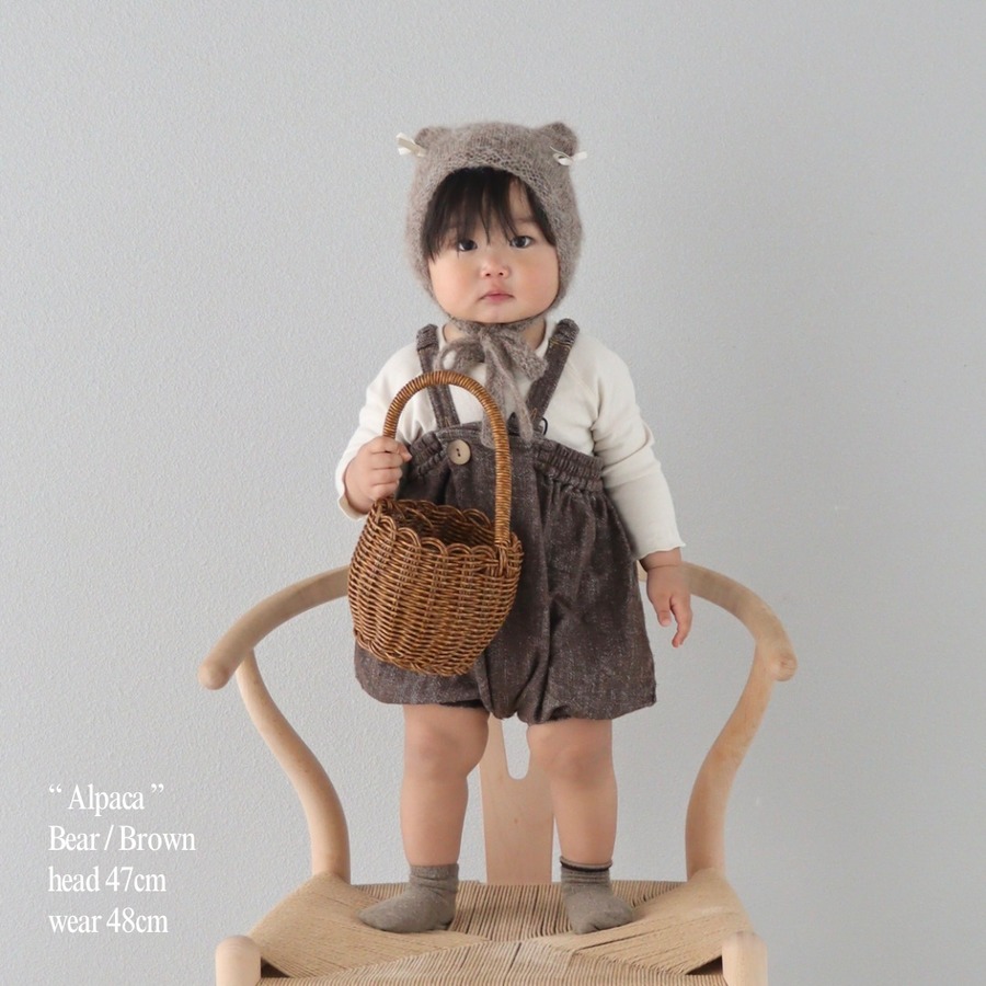 Brown | 頭囲47cm | 着用48cm