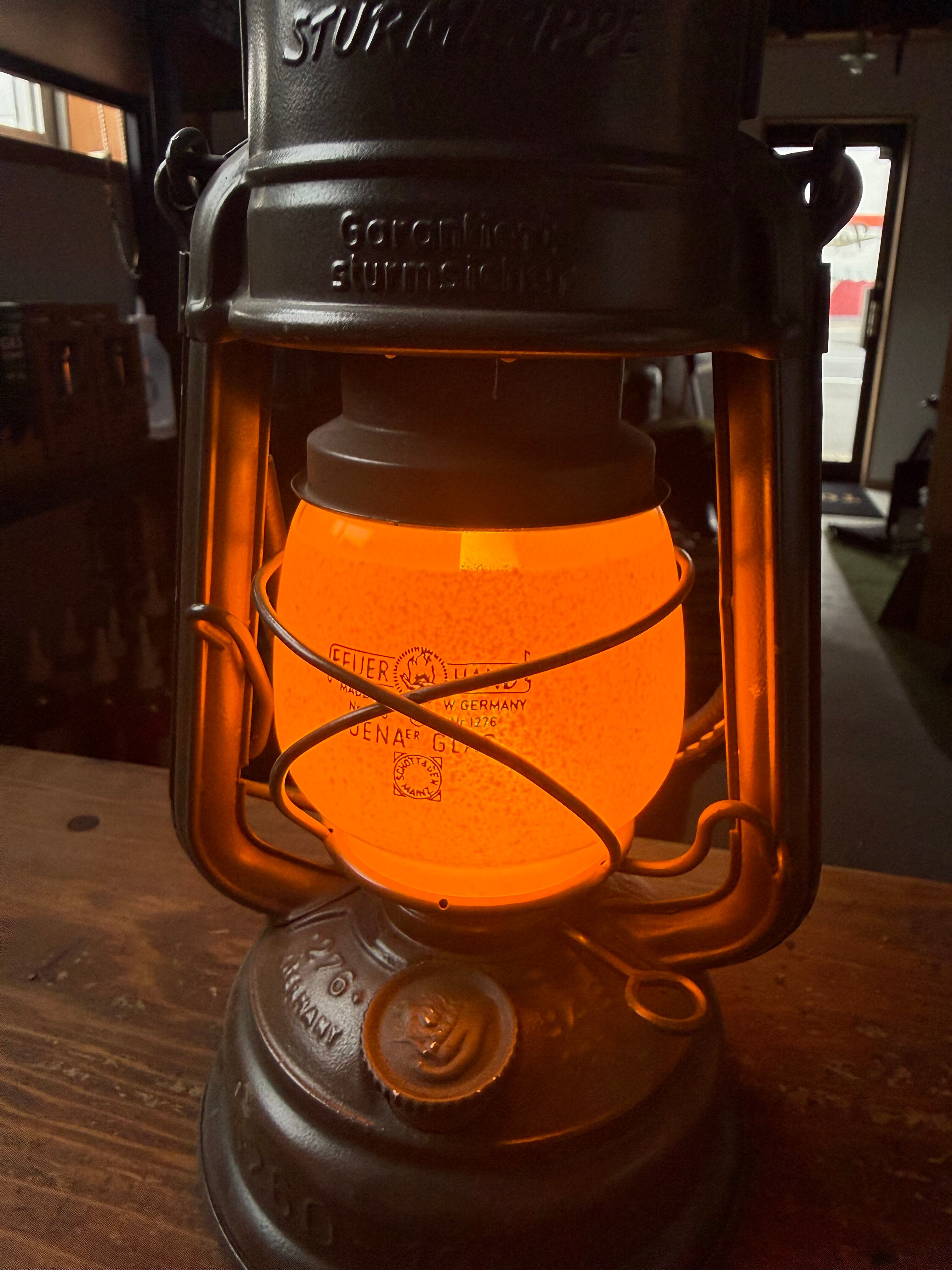 ヴィンテージガラス』FEUERHAND 275/276 JENAER GLAS イエロー