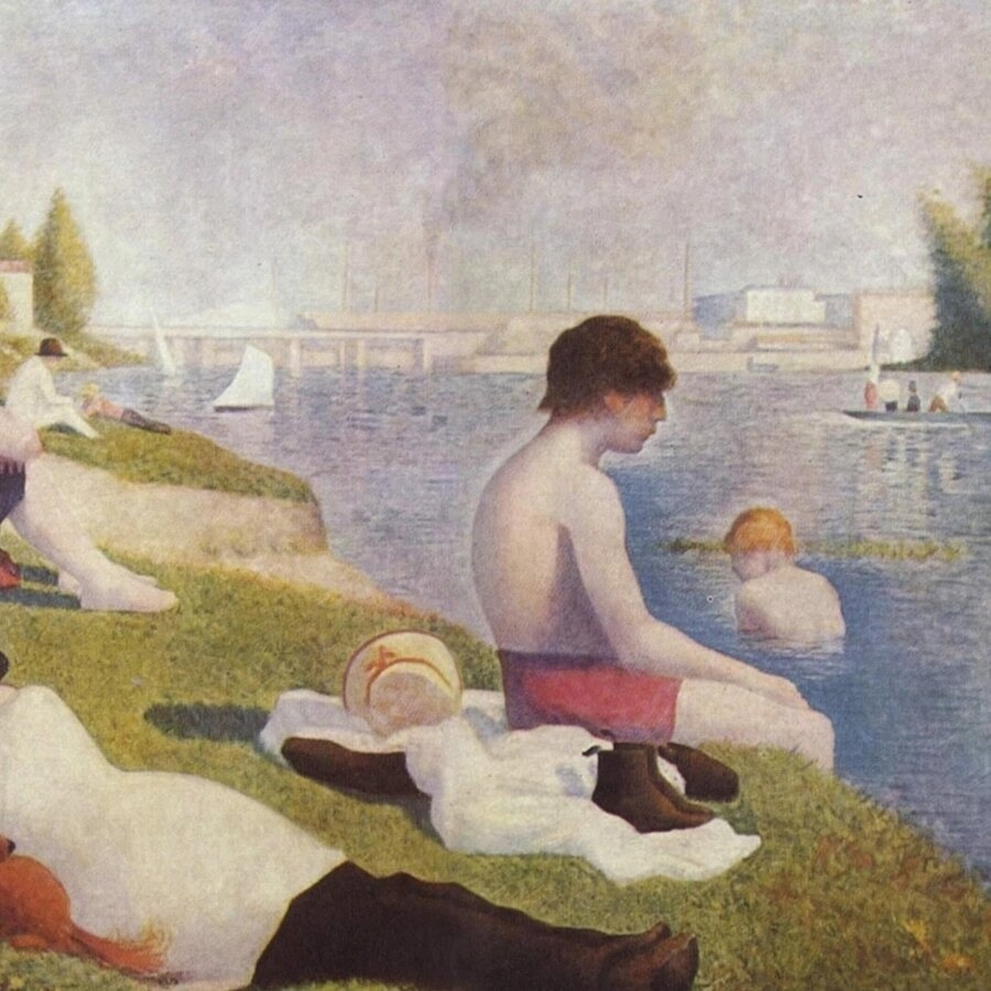 Bathers at Asnieres, 1884
