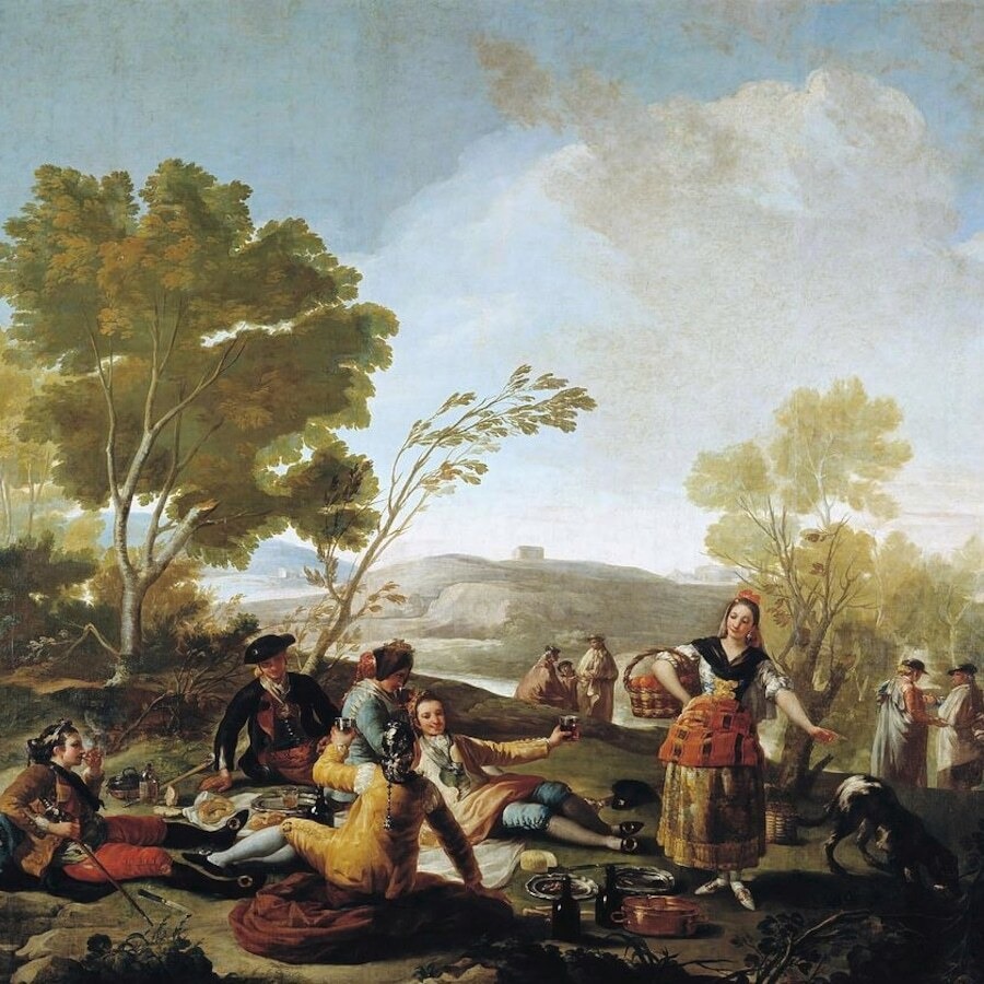 Picnic on the Banks of the Manzanares, 1776