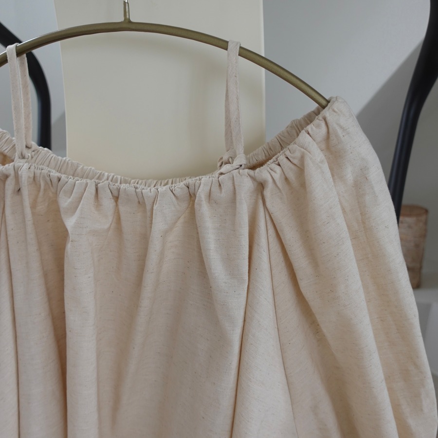 multi way linen puff tops