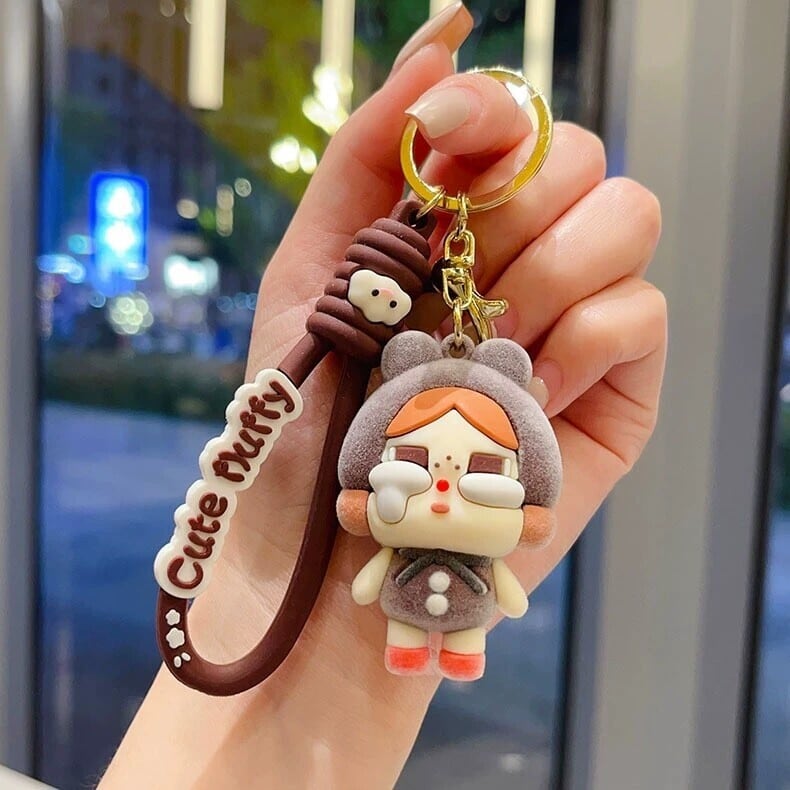 新作】Crybaby クライベイビー キーホルダー 6色展開 かわいいソフビ製