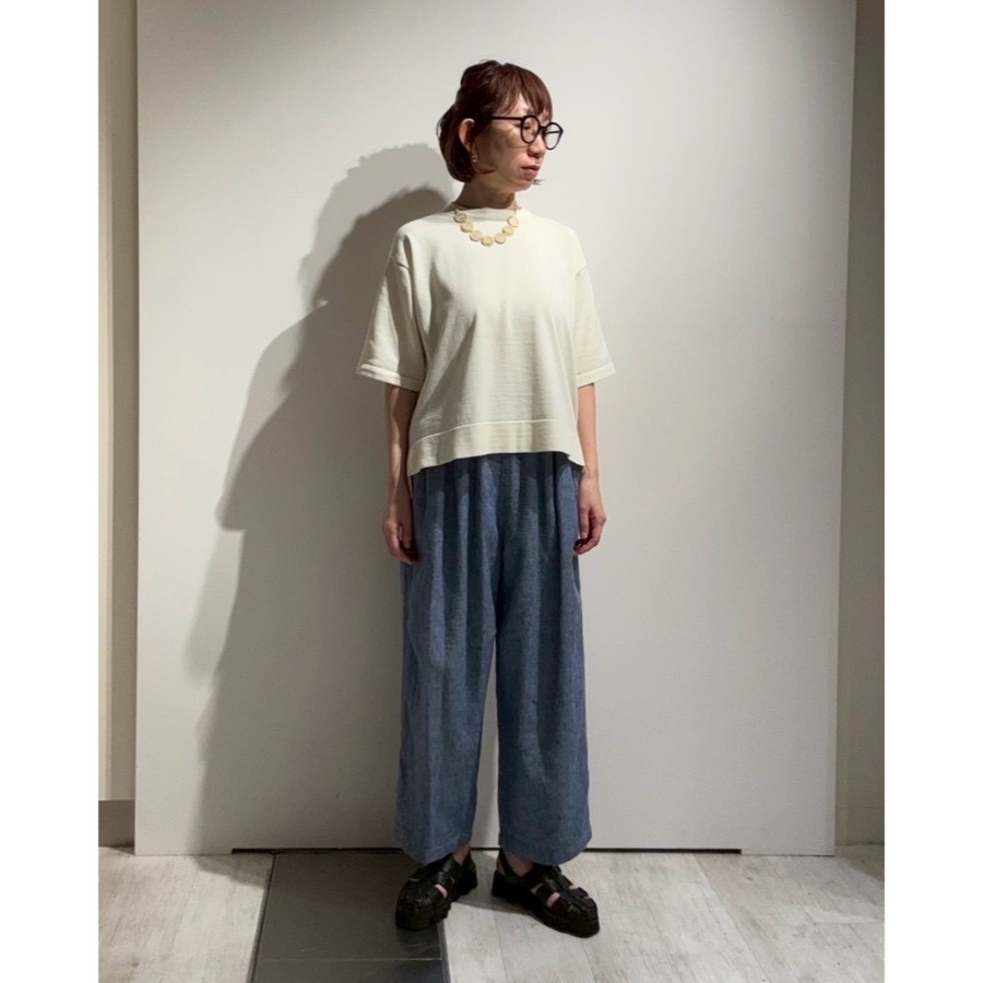 千葉店 159cm  /  着用カラー アイボリー