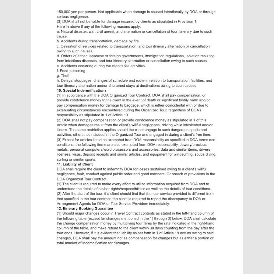 Term & Condition 3 page