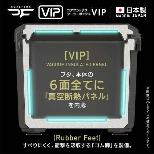 COREFLUX ＜コアフラックス＞ 】クーラーボックス 《 VIP 》12L