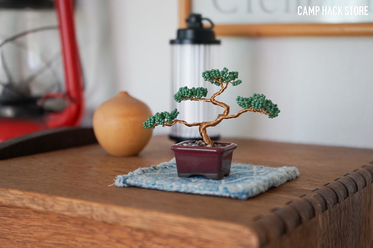 ビーズで作る盆栽キット（松・藤） | CAMP HACK STORE