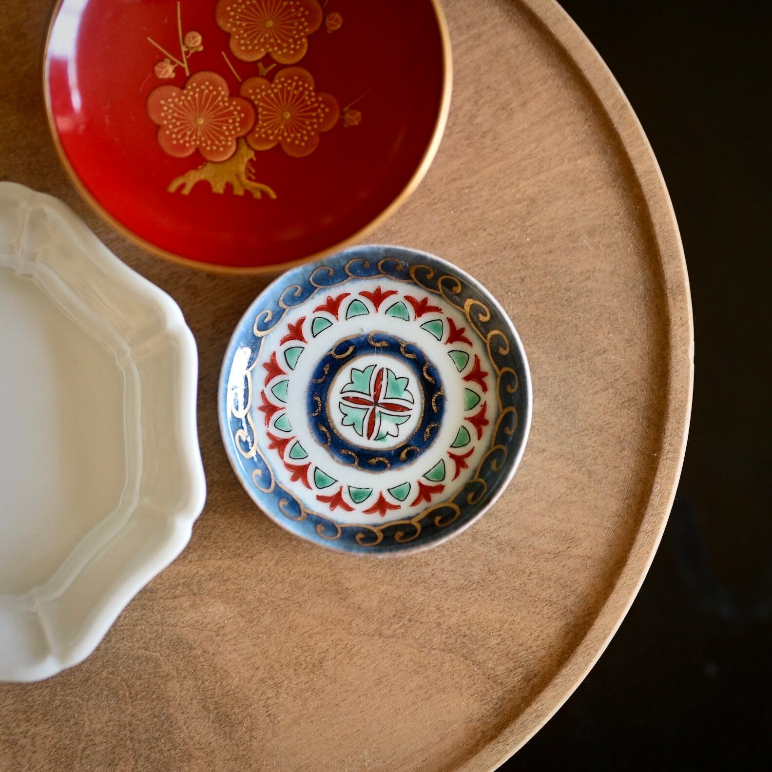 26094】 古伊万里 豆皿(1個) 明治/ Koimari Pea Plate / 江戸 Edo NO