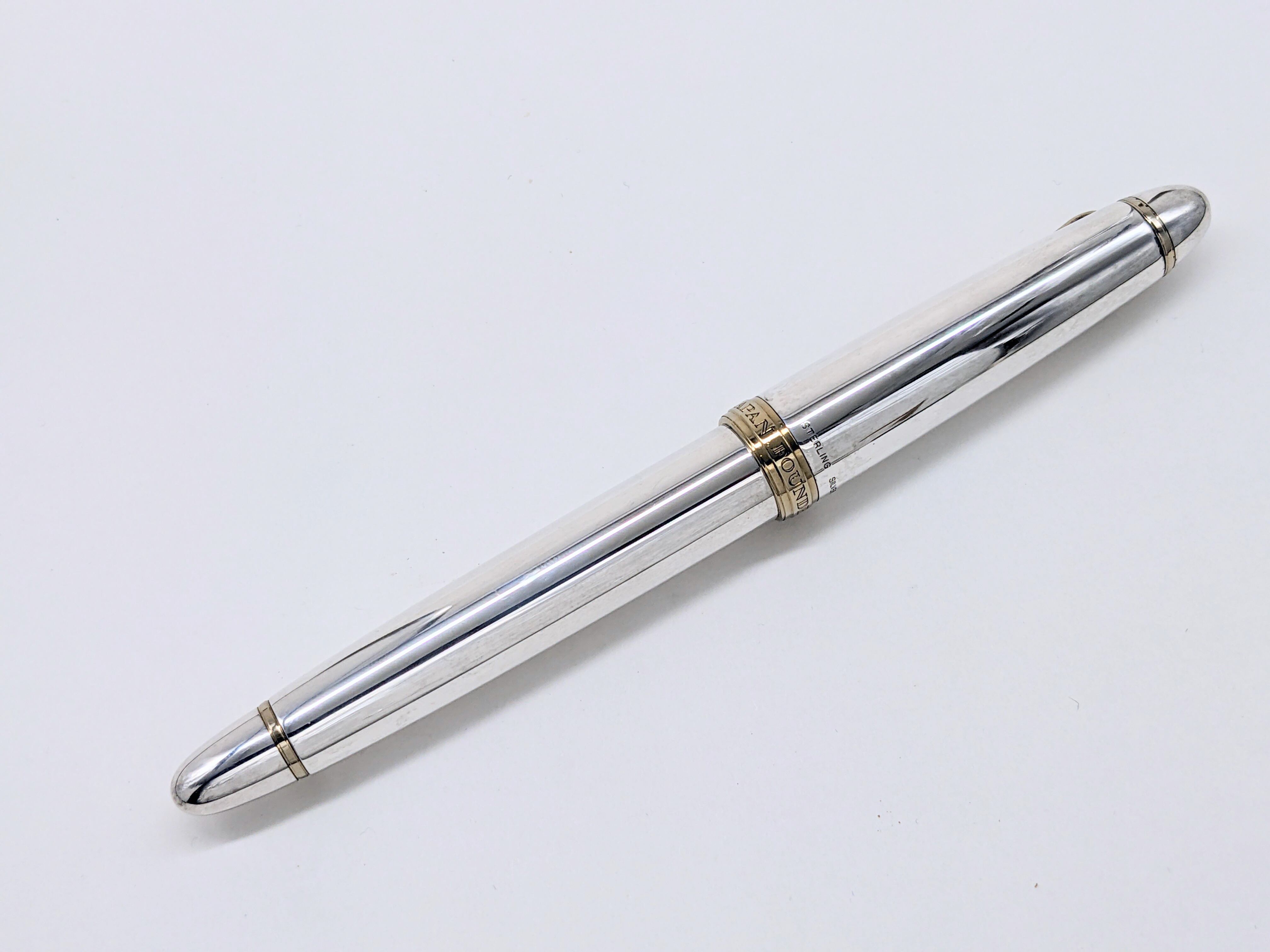 【GWセール】SAILOR 万年筆 プロフィット シルバー 銀製　14K 90s セーラー万年筆 プロフィット シルバー 旧 SAILOR PROFIT （中字