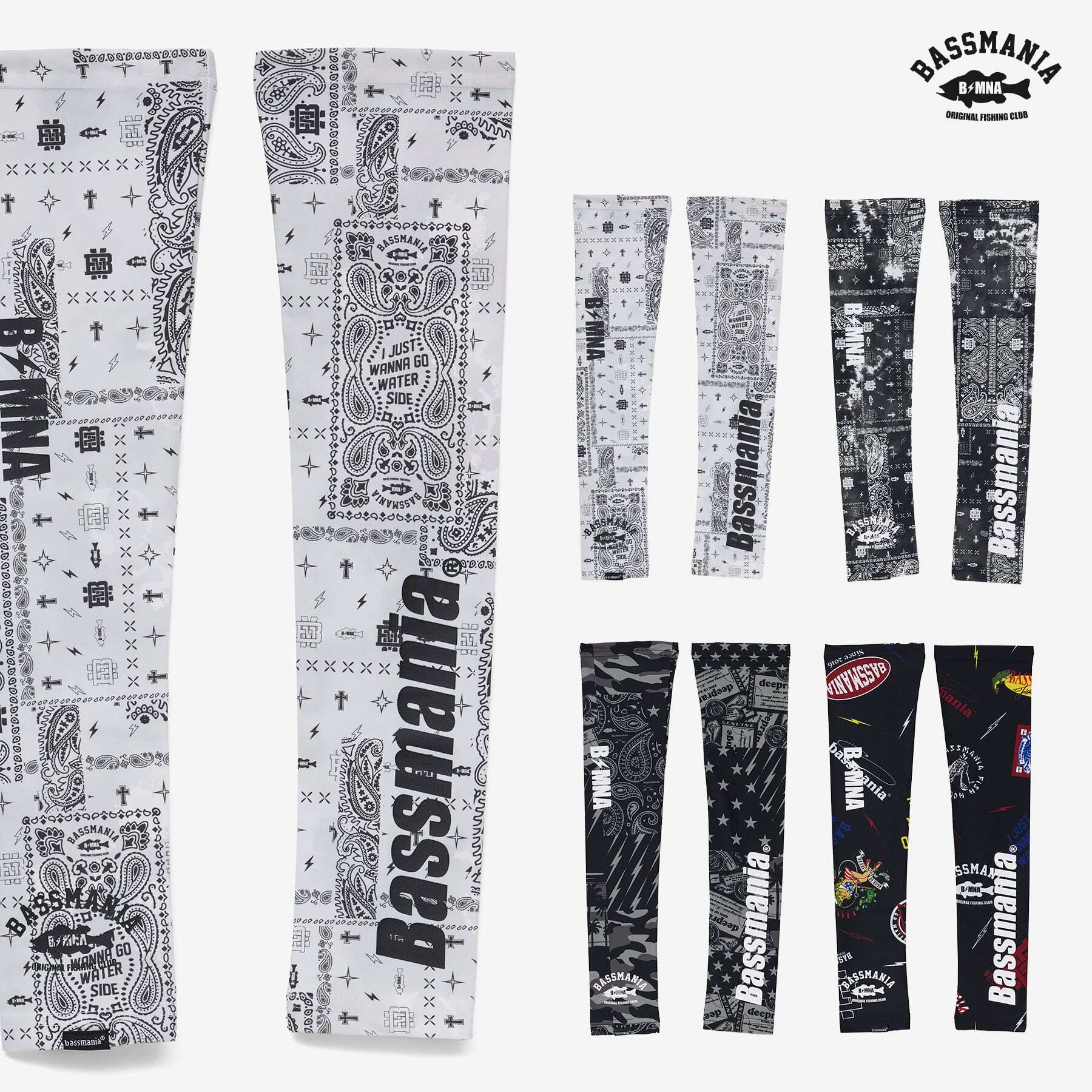 Original Pattern Uv Rush Zip Parka［BANDANA BLACK］［LIMITED