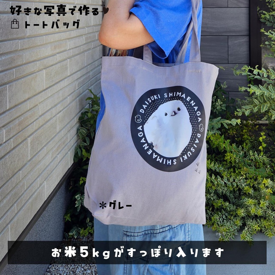 実際にプリントしたバッグ