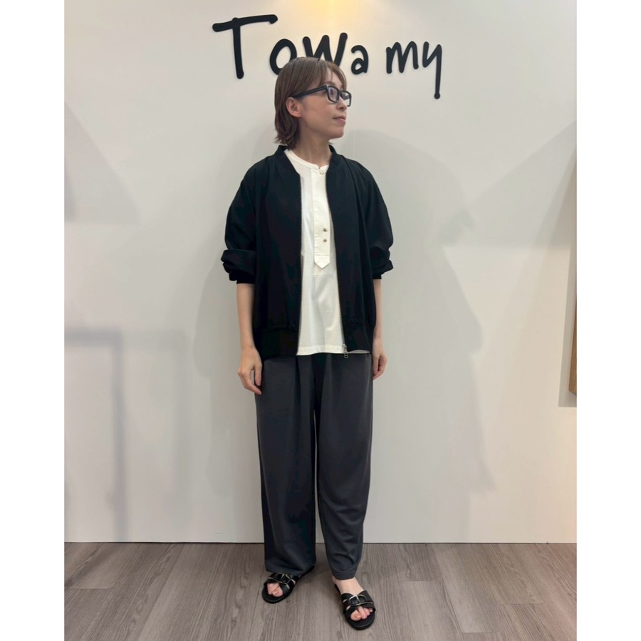 新宿店 162cm  /  着用カラー OFFWHITE