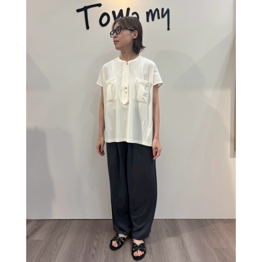 新宿店 162cm  /  着用カラー OFFWHITE